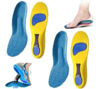 Semelles Orthoflex Pour Hallux Valgus, Semelles OrthopéDiques Orthoflex Pour Pieds Creux Une JournéE EntièRe Sans Douleur (Jaune (2 paires), 35-36)