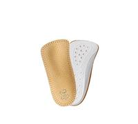 Semelles orthopédiques 3/4 en cuir sans orteils avec support d'arc longitudinal et métatarsien, Kaps Carmen, toutes tailles (41 EUR)