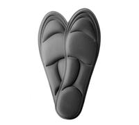 Semelles Orthopédiques 5D En Mousse À Mémoire De Forme Massante For Chaussures, Coussinets De Semelle, Semelles De Sport Et De Course À Pied(Gray,EU40-45(28cm))