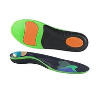 Semelles orthopédiques de confort avec soutien de la voûte plantaire for pieds plats - Semelles amortissantes for hommes et femmes, chaussures de sport et de les jours (1 paire)(Black,EU41-42(27cm))