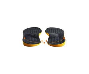 Semelles orthopédiques de supination noires, pointure 41-42