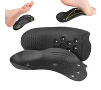 Semelles orthopédiques, demi-semelle magnétique de soutien, supports plantaires invisibles flexibles pour sportifs, hommes, femmes et jeunes