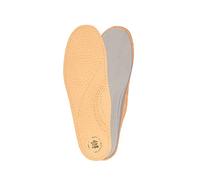 Semelles orthopédiques en cuir pour arc longitudinal tombé, inserts de chaussures pour pieds plats, pour hommes et femmes, cuir au tannage végétal, Kaps Anatomix (45-46 EUR)