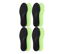 Semelles orthopédiques en mousse à mémoire de forme souple, 2/10 pièces, respirantes, chaussures désodorisantes, accessoires de chaussures de sport anti-transpiration (noir (8 pièces), 43-44)