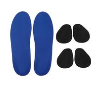 Semelles orthopédiques pour fasciite plantaire, soutien de la voûte plantaire, soulagement de la douleur des pieds plats, marche, course à pied, silicone (XS)