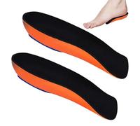Semelles orthopédiques pour homme : inserts de chaussures de soutien, semelles de confort absorbant les chocs pour les pieds grands et hauts | Isoles de pied pour la fatigue musculaire, i