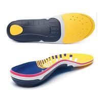 Semelles orthopédiques pour soulager la fasciite plantaire - Semelles orthopédiques pour homme et femme - Absorbe les chocs - Correction de la supination debout toute la journée - Semelles intérieures