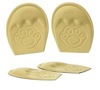 Semelles orthopédiques pour talons en tissu 11,5X8,5 Cm Beige