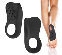 Semelles Orthopédiques,Semelles de Soutien de Voûte Plantaire pour Pieds Plats, Type O/X Jambe Semelle Orthopédique Fasciite Plantaire Inserts de Chaussures Demi-chaussure Coussinets Correcteurs ,M