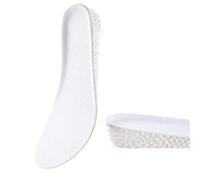 Semelles Orthopédiques Semelles intérieures rehaussantes invisibles unisexes, 2 pièces, support de voûte plantaire for talon, coussin plus haut(White 2.5cm,40 (255mm))