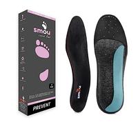 Semelles orthopédiques SMOU Cavus Foot - Pied creux et arche plantaire haute - Soutien de la voûte plantaire et correction posturale - Amorti et mousse à mémoire - Homme et Femme