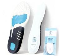 Semelles Orthopédiques ThéraGel - Confort & Maintien Plantaire Premium • Technologie GelThermo • Soulage Douleurs Pieds, Talons & Dos • Respiration Active • Ajustables, Lavables, Réutilisables