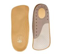 Semelles orthopédiques Vaya Plantaro - Longueur 3/4, 1 paire - pour fasciite plantaire et épine calcanéenne - Cuir pleine fleur - Femme et homme - Confort et soulagement de la douleur (35-46)