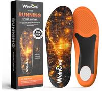 Semelles Performance Running pour hommes et femmes - Inserts de chaussures athlétiques à absorption des chocs, TPU anti-couple, protection sportive réduit la fatigue musculaire et boost vitesse