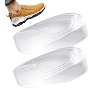 Semelles pour augmenter la hauteur - Inserts de levage invisibles, rehausseurs de talon en silicone, coussinets de boost réglables pour chaussures | Semelles intérieures améliorant la hauteur pour le