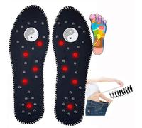 Semelles pour Maigrir Femme Homme,Semelles Magnétiques Perte De Poids,Semelles Orthopédiques Acupression Pieds Semelles De Réflexologie pour Perdre du Poids(Size:36,Color:Noir)