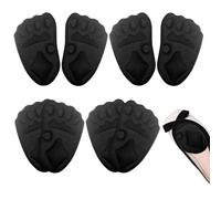 Semelles pour Talons Hauts,Coussinets antidérapants et amortissants | Lot de 4 Paires de Semelles Antidouleur pour Chaussures Trop Larges | Pour Femme, Mariage, Bureau, Voyage, Rendez-vous, Danse, Ple
