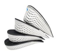 Semelles rehaussantes 1/2 paires de semelles intérieures for hommes et femmes, for augmenter la hauteur, 2-4cm, respirantes, en mousse à mémoire forme, Inserts levage talon(Height 5cm,2 Pairs)
