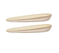 Semelles Rehaussantes 1 paire de coussin pied en Silicone, semelle Gel souple, semelles intérieures for chaussures, éperons, douleur, demi-talon, augmentation la hauteur(1.5cm for men)