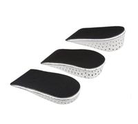 Semelles rehaussantes 1 paire de mousse à mémoire forme dure et respirante, semelle intérieure for augmenter la hauteur du talon, Inserts levage chaussures, coussinets(Half size,2.3cm height)