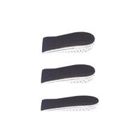 Semelles Rehaussantes 1 paire de semelles intérieures chaussures, demi-semelle respirante, rehausseur talon, sport, coussin unisexe, augmentant la hauteur 2 à 4cm(H 3.3cm)