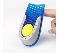 Semelles Rehaussantes 1 paire de semelles intérieures en Gel for augmenter la hauteur, coussinets talon absorbant les chocs, Inserts chaussures levage for hommes et femmes(3.5CM)