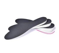 Semelles Rehaussantes 1 paire de semelles intérieures en mousse à mémoire forme dure et respirante for augmenter la hauteur du talon(Full size,3CM-8pcs)