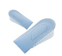 Semelles rehaussantes 1 paire de semelles intérieures invisibles for femmes et hommes, demi-semelles à 3 couches, soulève l'air, chaussures d'ascenseur, Inserts levage talon(Boost 3.5cm)