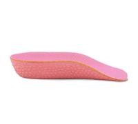 Semelles rehaussantes Semelles intérieures for hommes et femmes, chaussures rehaussantes, coussin, baskets unisexes, insertion de levage talon(Pink,3.5CM)