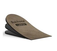 Semelles Rehaussées - Bukihome Semelles Intérieures Rétro 3 Couches Réglables, Augmentation de la Taille Discrète pour Homme et Femme, pour Chaussures, Bottes et Sneakers