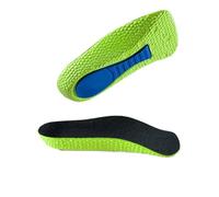 Semelles Rehausseurs de Taille Semelles intérieures for hommes et femmes, 2 pièces, for augmenter la hauteur des pieds plats, soutien de voûte plantaire(Green 1.5cm)