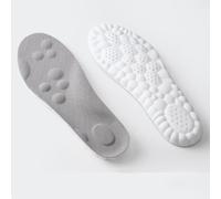 Semelles Sleek Concept, Semelles Orthopédiques - Semelles Chaussures Sportives, Travail Et Loisirs - Semelles Chaussures Confort, Amortissantes (3 paires gris, S)