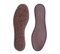 Semelles Tana Pure Wool - Laine de mouton douce et mousse de latex pour une chaleur hivernale - Semelles thermiques confortables pour temps froid - Hommes Femmes - Fabriquées en Europe - 46/47 EUR