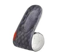 Semelles thermiques auto-chauffantes for la chaleur hivernale, inserts en mousse à mémoire de forme et en laine for hommes et femmes, chaussures de sport, coussinets auto-chauffants(Grey,39-40)