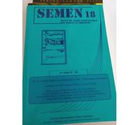 Semen N° 18 - De La Culture Orale À La Production Écrite : Littératures Africaines