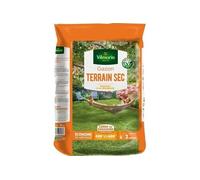 Vilmorin Gazon 4460517 – pour terrain sec, vert – 10 kg