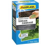 Semences gazon - ALGOFLASH - Terrain ombragé - 800 g