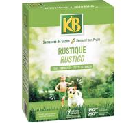 Semences gazon - KB - Rustique 150m²