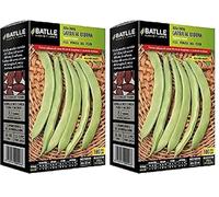 Semences horticoles de Batlle - Haricot nain Garrafal Rabona sel. Quality (100g), Blancs (Lot de 2)