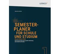 Semesterplaner für Schule und Studium: Das ganze Semester im Blick!