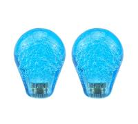 Semetall Lot de 2 boutons de manette d'arcade bleus style américain pour machine d'arcade DIY