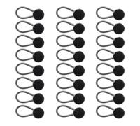 Semetall Lot de 24 rallonges de col - Ajoute 2,5 cm instantanément - Noir