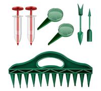 Semeur manuel de jardin - semi-manuelle de jardin portable - distributeur manuel pour jardin, en pot, fleurs et zones extérieures
