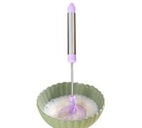 Semi Automatic Mixer, Hand Press Beater, 12.2x2.76in Authentic Kitchen Egg Whisk, Compact Stainless Steel Design, Portable Beating Tool for Home, Baking, Cooking, Dining