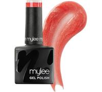 Semi-Permanent Gel Nail Polish 10ml [Ibiza Sunset] - Uv/Led Nail Art, Long-Lasting Manicure And Pedicure, Professional And Home Use [Fine Glitter Range] - Vegan & Cruelty Free