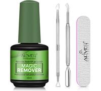 Semi-Permanent Nail Polish Remover, 3 Pieces, Gel Nail Polish Remover, Quickly And Easily Remove Gel Polish With Nail File And Scrapers