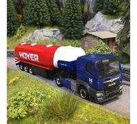 Semi-remorque citerne à essence MAN TGS TN "HOYER" - HERPA 318136 - HO 1/87