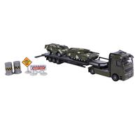 Semi-remorque militaire avec 2 chars 25cm 1:60