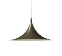 Gubi Lampe à suspension Semi Ø 47 cm Cacao foncé