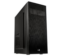 Semi-Tower Box Aerocool Cs1103 Façade Design En Aluminium Brossé Avec 2 X 5,1/4 Baie Comprenant Un Ventilateur De 8 Cm Sans Alimentation